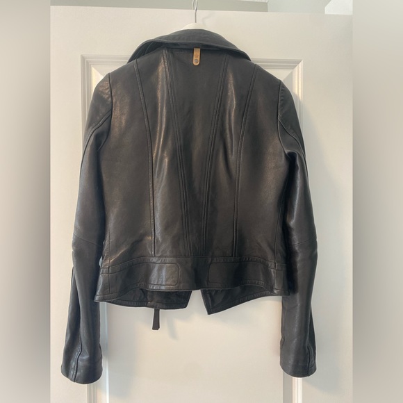 Mackage KENYA Leather Jacket Aritzia - Picture 2 of 3